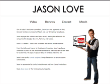 Tablet Screenshot of jasonlove.com